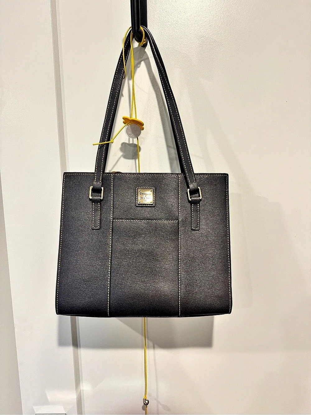 Dooney & Bourke Saffiano Small Lexington Shopper Tote Black
